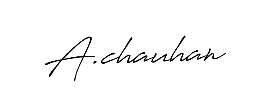 Antro_Vectra_Bolder is a professional signature style that is perfect for those who want to add a touch of class to their signature. It is also a great choice for those who want to make their signature more unique. Get A.chauhan name to fancy signature for free. A.chauhan signature style 7 images and pictures png