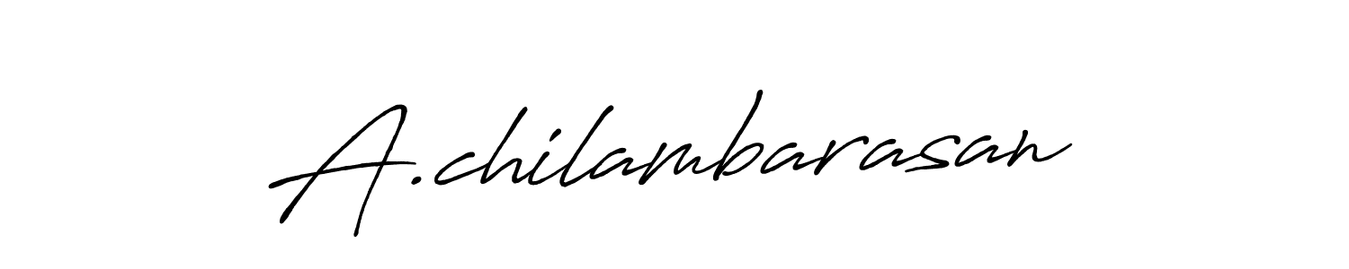 Similarly Antro_Vectra_Bolder is the best handwritten signature design. Signature creator online .You can use it as an online autograph creator for name A.chilambarasan. A.chilambarasan signature style 7 images and pictures png