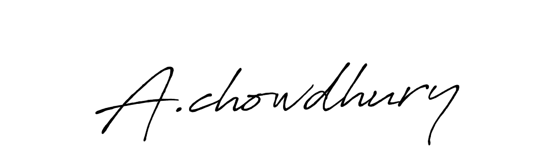 Similarly Antro_Vectra_Bolder is the best handwritten signature design. Signature creator online .You can use it as an online autograph creator for name A.chowdhury. A.chowdhury signature style 7 images and pictures png