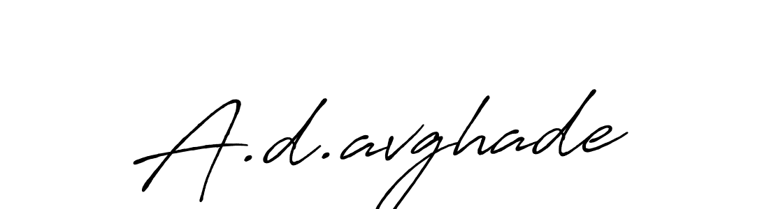 A.d.avghade stylish signature style. Best Handwritten Sign (Antro_Vectra_Bolder) for my name. Handwritten Signature Collection Ideas for my name A.d.avghade. A.d.avghade signature style 7 images and pictures png