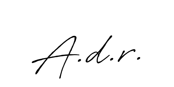 Best and Professional Signature Style for A.d.r.. Antro_Vectra_Bolder Best Signature Style Collection. A.d.r. signature style 7 images and pictures png