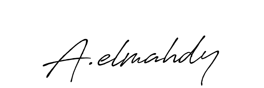 Once you've used our free online signature maker to create your best signature Antro_Vectra_Bolder style, it's time to enjoy all of the benefits that A.elmahdy name signing documents. A.elmahdy signature style 7 images and pictures png