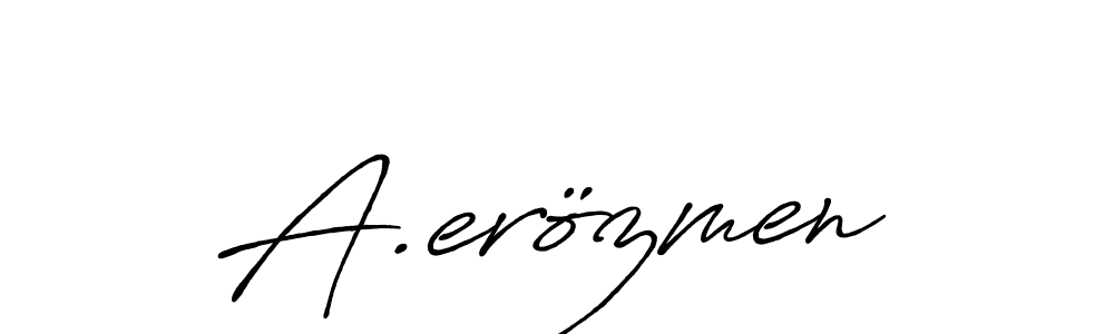 Once you've used our free online signature maker to create your best signature Antro_Vectra_Bolder style, it's time to enjoy all of the benefits that A.erözmen name signing documents. A.erözmen signature style 7 images and pictures png