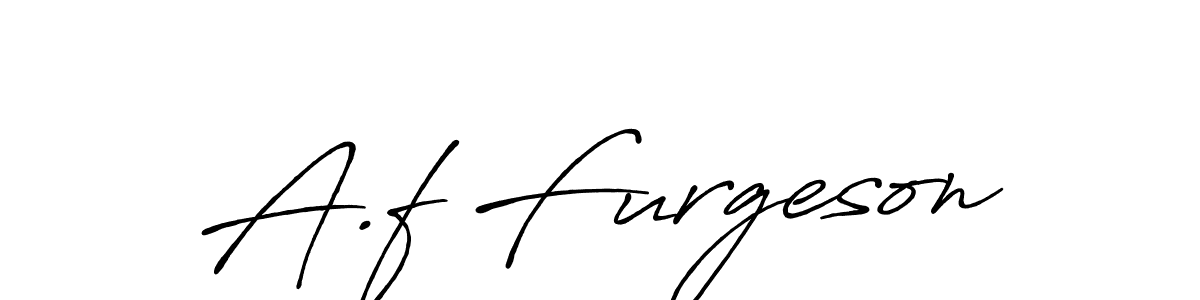It looks lik you need a new signature style for name A.f Furgeson. Design unique handwritten (Antro_Vectra_Bolder) signature with our free signature maker in just a few clicks. A.f Furgeson signature style 7 images and pictures png