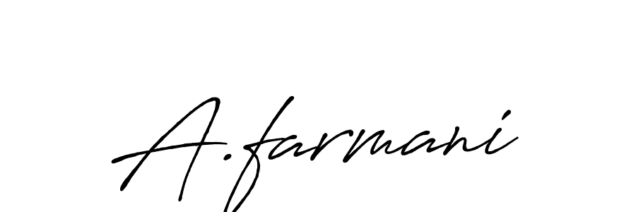 Best and Professional Signature Style for A.farmani. Antro_Vectra_Bolder Best Signature Style Collection. A.farmani signature style 7 images and pictures png