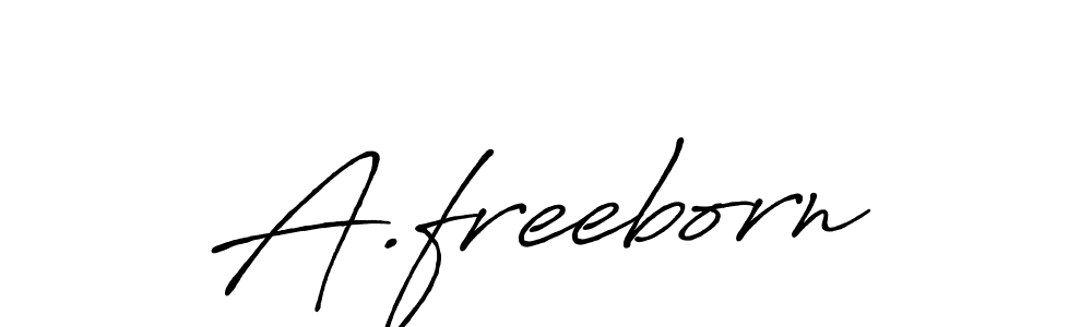 Once you've used our free online signature maker to create your best signature Antro_Vectra_Bolder style, it's time to enjoy all of the benefits that A.freeborn name signing documents. A.freeborn signature style 7 images and pictures png