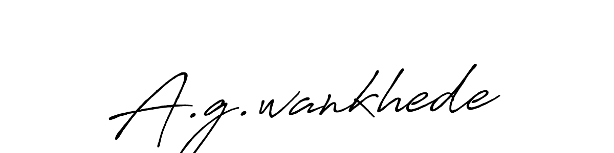 How to Draw A.g.wankhede signature style? Antro_Vectra_Bolder is a latest design signature styles for name A.g.wankhede. A.g.wankhede signature style 7 images and pictures png