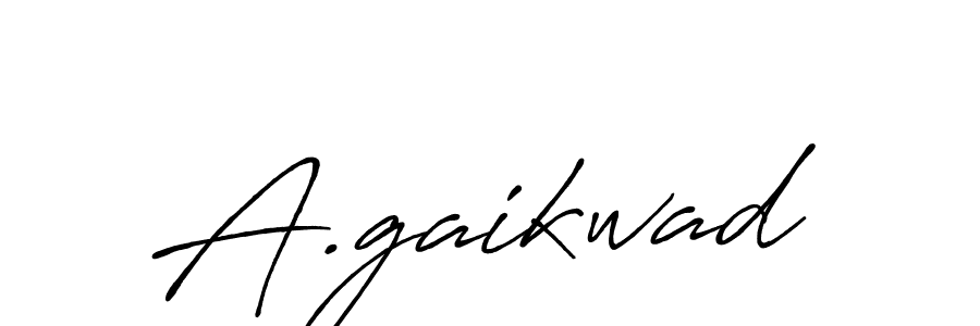 You should practise on your own different ways (Antro_Vectra_Bolder) to write your name (A.gaikwad) in signature. don't let someone else do it for you. A.gaikwad signature style 7 images and pictures png