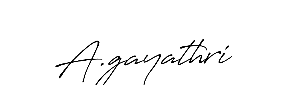 Make a beautiful signature design for name A.gayathri. Use this online signature maker to create a handwritten signature for free. A.gayathri signature style 7 images and pictures png