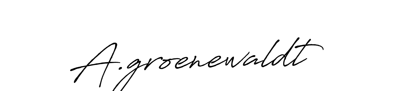 Use a signature maker to create a handwritten signature online. With this signature software, you can design (Antro_Vectra_Bolder) your own signature for name A.groenewaldt. A.groenewaldt signature style 7 images and pictures png