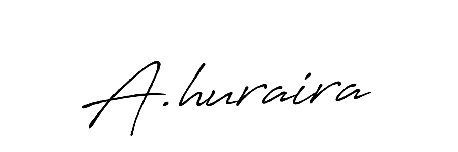 How to Draw A.huraira signature style? Antro_Vectra_Bolder is a latest design signature styles for name A.huraira. A.huraira signature style 7 images and pictures png