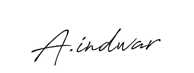 Also we have A.indwar name is the best signature style. Create professional handwritten signature collection using Antro_Vectra_Bolder autograph style. A.indwar signature style 7 images and pictures png