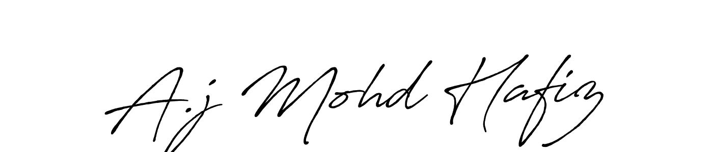 Use a signature maker to create a handwritten signature online. With this signature software, you can design (Antro_Vectra_Bolder) your own signature for name A.j Mohd Hafiz. A.j Mohd Hafiz signature style 7 images and pictures png