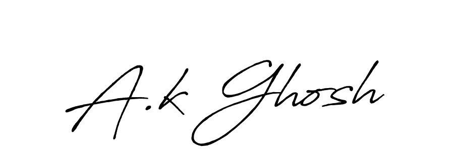 Use a signature maker to create a handwritten signature online. With this signature software, you can design (Antro_Vectra_Bolder) your own signature for name A.k Ghosh. A.k Ghosh signature style 7 images and pictures png