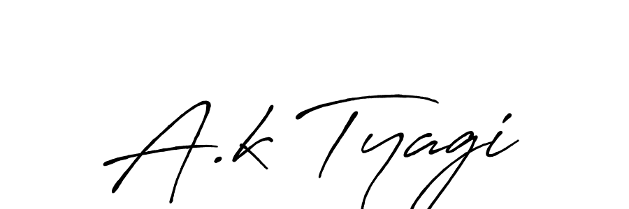 Similarly Antro_Vectra_Bolder is the best handwritten signature design. Signature creator online .You can use it as an online autograph creator for name A.k Tyagi. A.k Tyagi signature style 7 images and pictures png