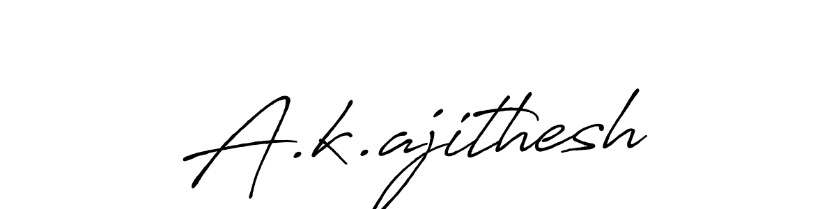 This is the best signature style for the A.k.ajithesh name. Also you like these signature font (Antro_Vectra_Bolder). Mix name signature. A.k.ajithesh signature style 7 images and pictures png
