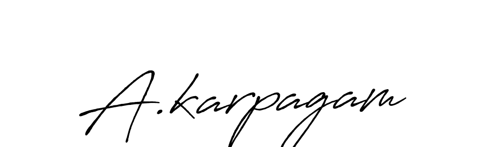 Best and Professional Signature Style for A.karpagam. Antro_Vectra_Bolder Best Signature Style Collection. A.karpagam signature style 7 images and pictures png