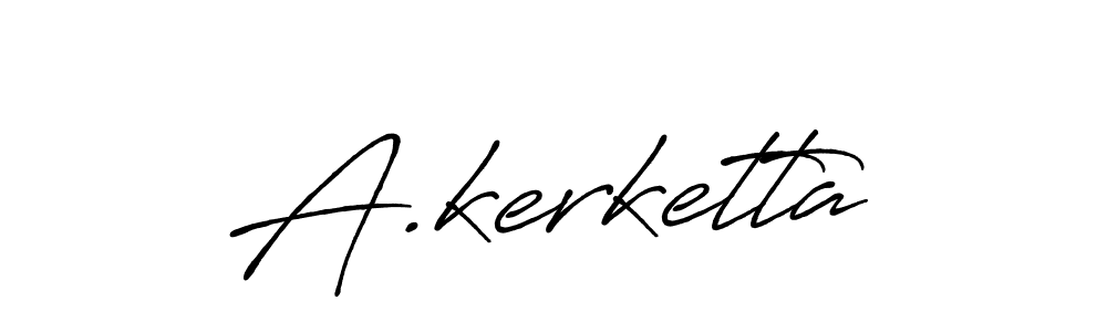 Also You can easily find your signature by using the search form. We will create A.kerketta name handwritten signature images for you free of cost using Antro_Vectra_Bolder sign style. A.kerketta signature style 7 images and pictures png