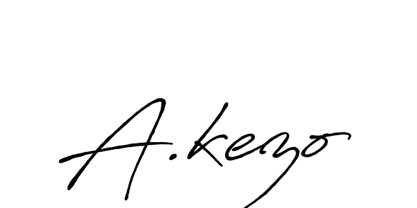 It looks lik you need a new signature style for name A.kezo. Design unique handwritten (Antro_Vectra_Bolder) signature with our free signature maker in just a few clicks. A.kezo signature style 7 images and pictures png