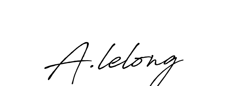 Best and Professional Signature Style for A.lelong. Antro_Vectra_Bolder Best Signature Style Collection. A.lelong signature style 7 images and pictures png