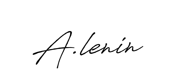 How to Draw A.lenin signature style? Antro_Vectra_Bolder is a latest design signature styles for name A.lenin. A.lenin signature style 7 images and pictures png