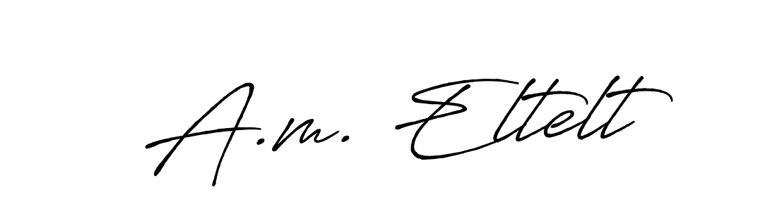 You can use this online signature creator to create a handwritten signature for the name A.m. Eltelt. This is the best online autograph maker. A.m. Eltelt signature style 7 images and pictures png