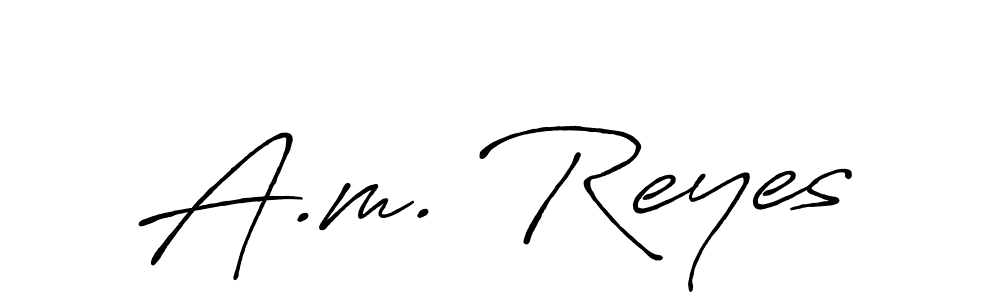 See photos of A.m. Reyes official signature by Spectra . Check more albums & portfolios. Read reviews & check more about Antro_Vectra_Bolder font. A.m. Reyes signature style 7 images and pictures png