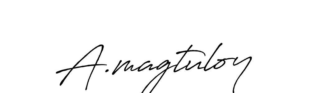 See photos of A.magtuloy official signature by Spectra . Check more albums & portfolios. Read reviews & check more about Antro_Vectra_Bolder font. A.magtuloy signature style 7 images and pictures png