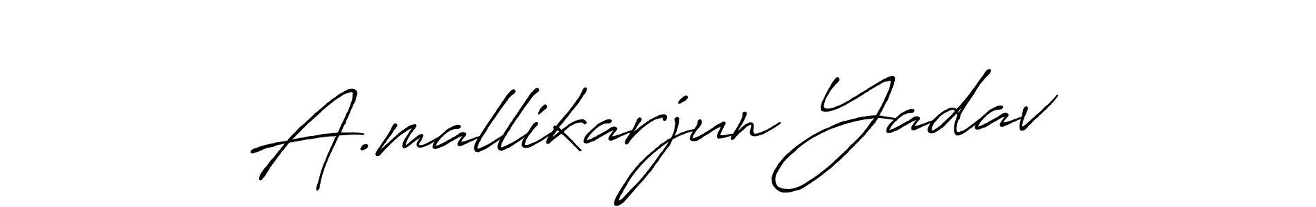 It looks lik you need a new signature style for name A.mallikarjun Yadav. Design unique handwritten (Antro_Vectra_Bolder) signature with our free signature maker in just a few clicks. A.mallikarjun Yadav signature style 7 images and pictures png