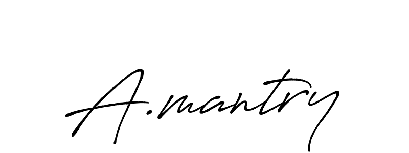 Make a beautiful signature design for name A.mantry. Use this online signature maker to create a handwritten signature for free. A.mantry signature style 7 images and pictures png