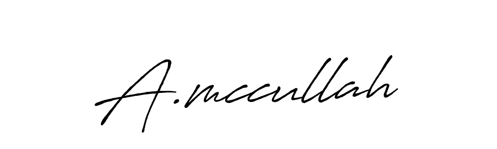 It looks lik you need a new signature style for name A.mccullah. Design unique handwritten (Antro_Vectra_Bolder) signature with our free signature maker in just a few clicks. A.mccullah signature style 7 images and pictures png