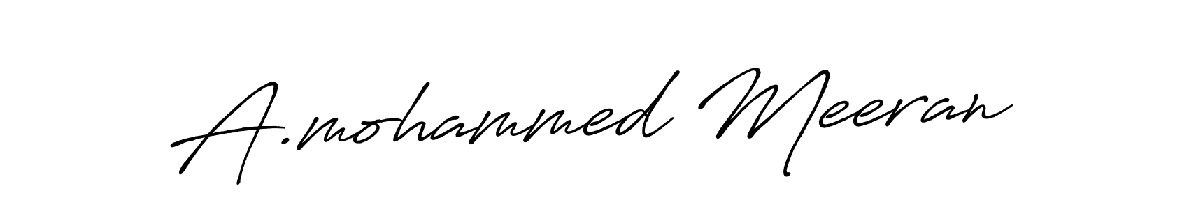 Make a beautiful signature design for name A.mohammed Meeran. Use this online signature maker to create a handwritten signature for free. A.mohammed Meeran signature style 7 images and pictures png