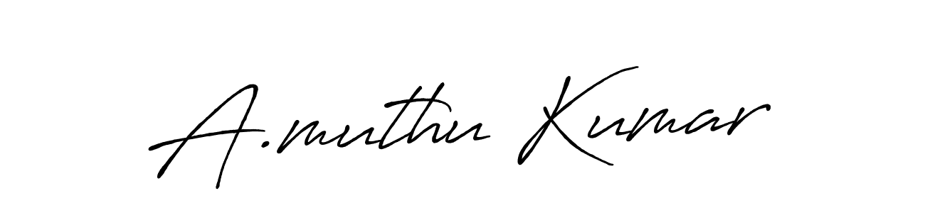 Similarly Antro_Vectra_Bolder is the best handwritten signature design. Signature creator online .You can use it as an online autograph creator for name A.muthu Kumar. A.muthu Kumar signature style 7 images and pictures png