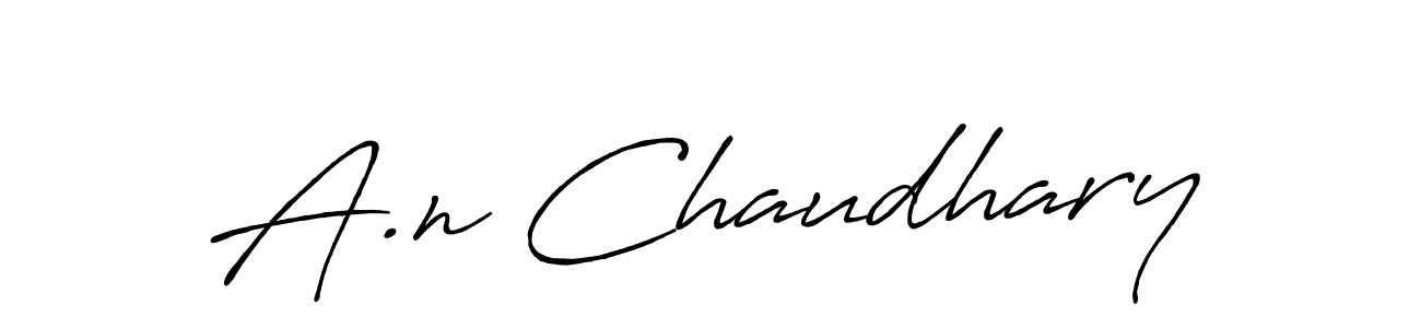Make a beautiful signature design for name A.n Chaudhary. Use this online signature maker to create a handwritten signature for free. A.n Chaudhary signature style 7 images and pictures png