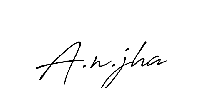 Make a beautiful signature design for name A.n.jha. Use this online signature maker to create a handwritten signature for free. A.n.jha signature style 7 images and pictures png