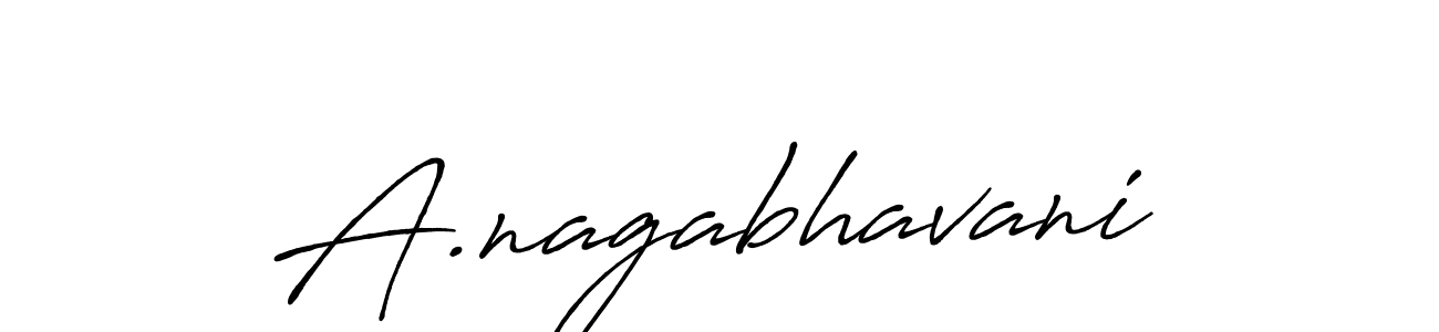 Use a signature maker to create a handwritten signature online. With this signature software, you can design (Antro_Vectra_Bolder) your own signature for name A.nagabhavani. A.nagabhavani signature style 7 images and pictures png