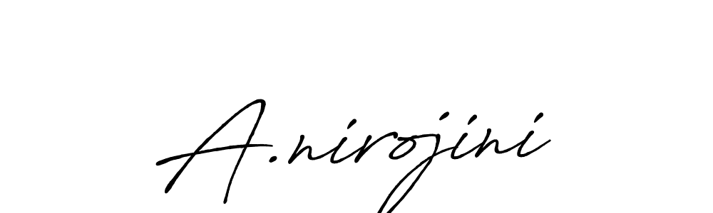 Here are the top 10 professional signature styles for the name A.nirojini. These are the best autograph styles you can use for your name. A.nirojini signature style 7 images and pictures png