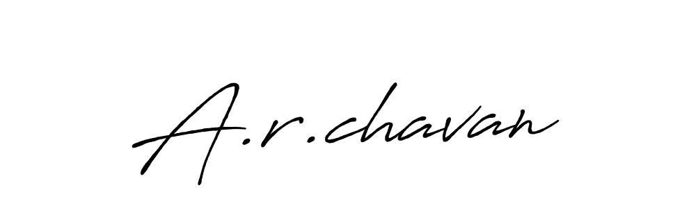 Make a beautiful signature design for name A.r.chavan. Use this online signature maker to create a handwritten signature for free. A.r.chavan signature style 7 images and pictures png