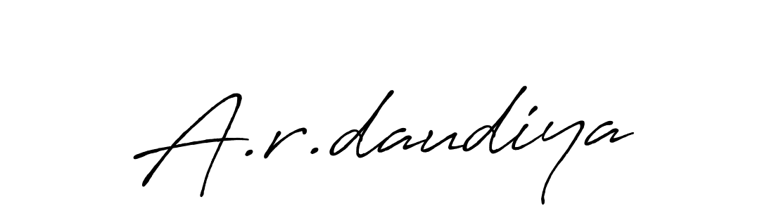 Once you've used our free online signature maker to create your best signature Antro_Vectra_Bolder style, it's time to enjoy all of the benefits that A.r.daudiya name signing documents. A.r.daudiya signature style 7 images and pictures png