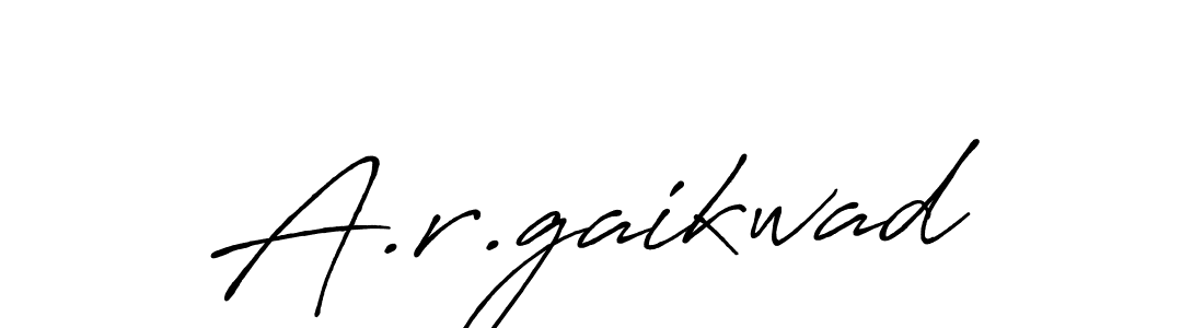 The best way (Antro_Vectra_Bolder) to make a short signature is to pick only two or three words in your name. The name A.r.gaikwad include a total of six letters. For converting this name. A.r.gaikwad signature style 7 images and pictures png