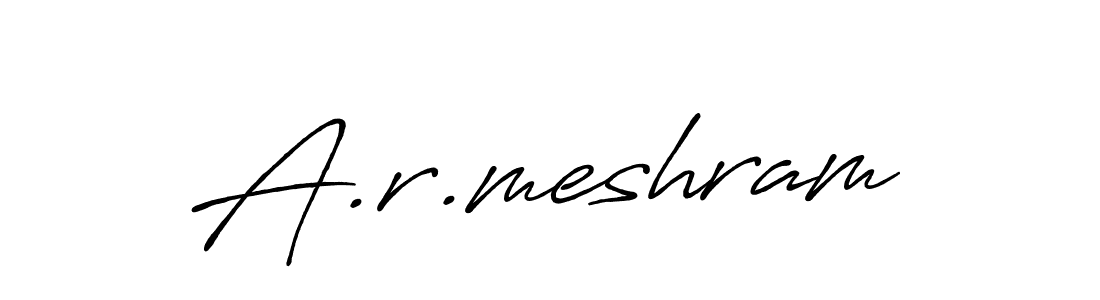 This is the best signature style for the A.r.meshram name. Also you like these signature font (Antro_Vectra_Bolder). Mix name signature. A.r.meshram signature style 7 images and pictures png