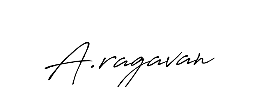 Create a beautiful signature design for name A.ragavan. With this signature (Antro_Vectra_Bolder) fonts, you can make a handwritten signature for free. A.ragavan signature style 7 images and pictures png