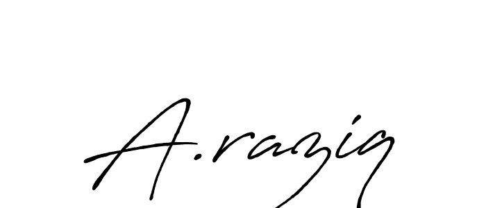 This is the best signature style for the A.raziq name. Also you like these signature font (Antro_Vectra_Bolder). Mix name signature. A.raziq signature style 7 images and pictures png