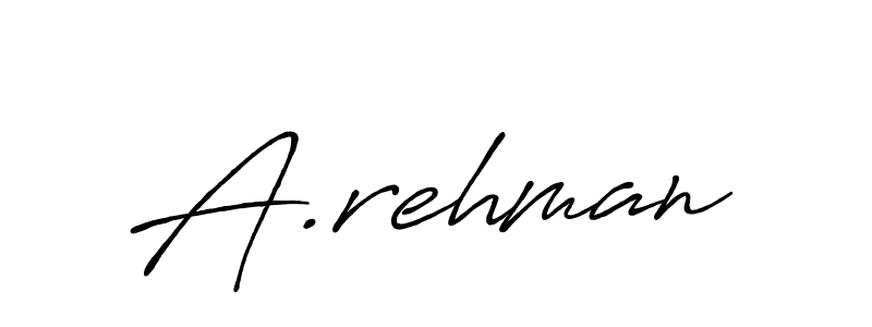 Here are the top 10 professional signature styles for the name A.rehman. These are the best autograph styles you can use for your name. A.rehman signature style 7 images and pictures png