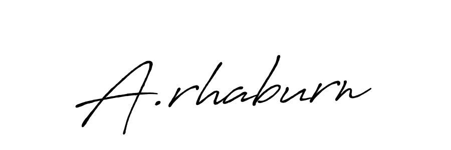 if you are searching for the best signature style for your name A.rhaburn. so please give up your signature search. here we have designed multiple signature styles  using Antro_Vectra_Bolder. A.rhaburn signature style 7 images and pictures png