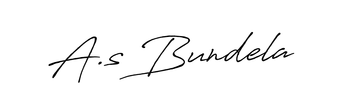 Once you've used our free online signature maker to create your best signature Antro_Vectra_Bolder style, it's time to enjoy all of the benefits that A.s Bundela name signing documents. A.s Bundela signature style 7 images and pictures png