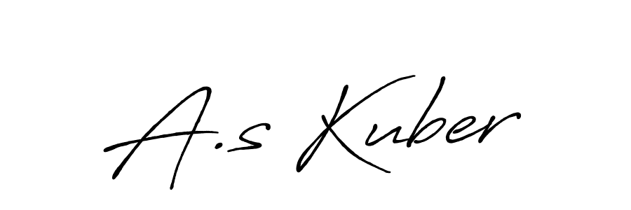 The best way (Antro_Vectra_Bolder) to make a short signature is to pick only two or three words in your name. The name A.s Kuber include a total of six letters. For converting this name. A.s Kuber signature style 7 images and pictures png