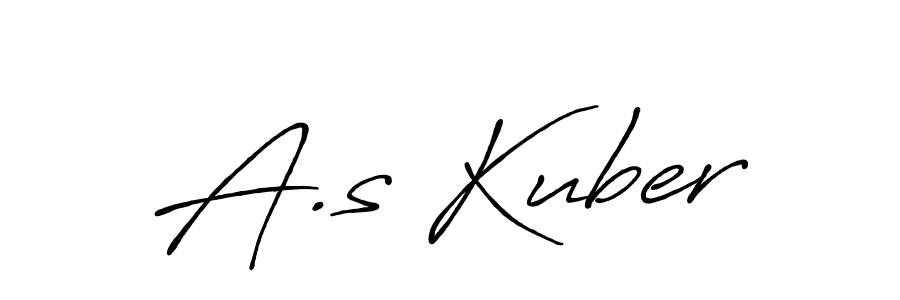 The best way (Antro_Vectra_Bolder) to make a short signature is to pick only two or three words in your name. The name A.s Kuber include a total of six letters. For converting this name. A.s Kuber signature style 7 images and pictures png