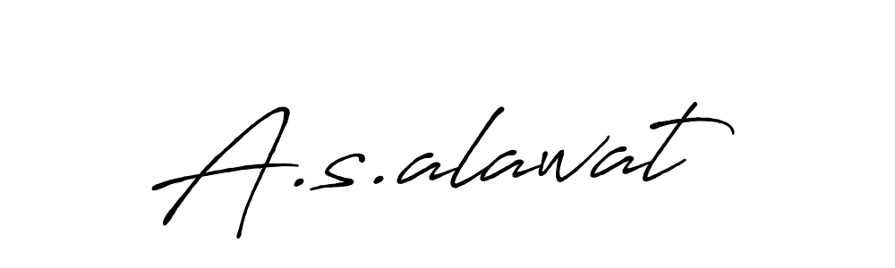 You should practise on your own different ways (Antro_Vectra_Bolder) to write your name (A.s.alawat) in signature. don't let someone else do it for you. A.s.alawat signature style 7 images and pictures png