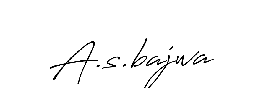 You should practise on your own different ways (Antro_Vectra_Bolder) to write your name (A.s.bajwa) in signature. don't let someone else do it for you. A.s.bajwa signature style 7 images and pictures png